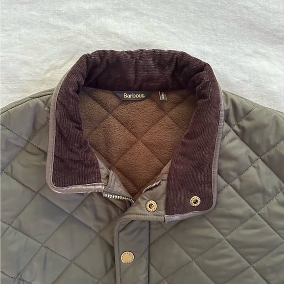 NWOT Barbour Powell Quilted Jacket in Sage Green - Picture 7 of 14